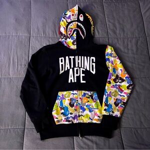 Bathing Ape Full Zip Multi-Camo “NYC x BAPE” Hoodie